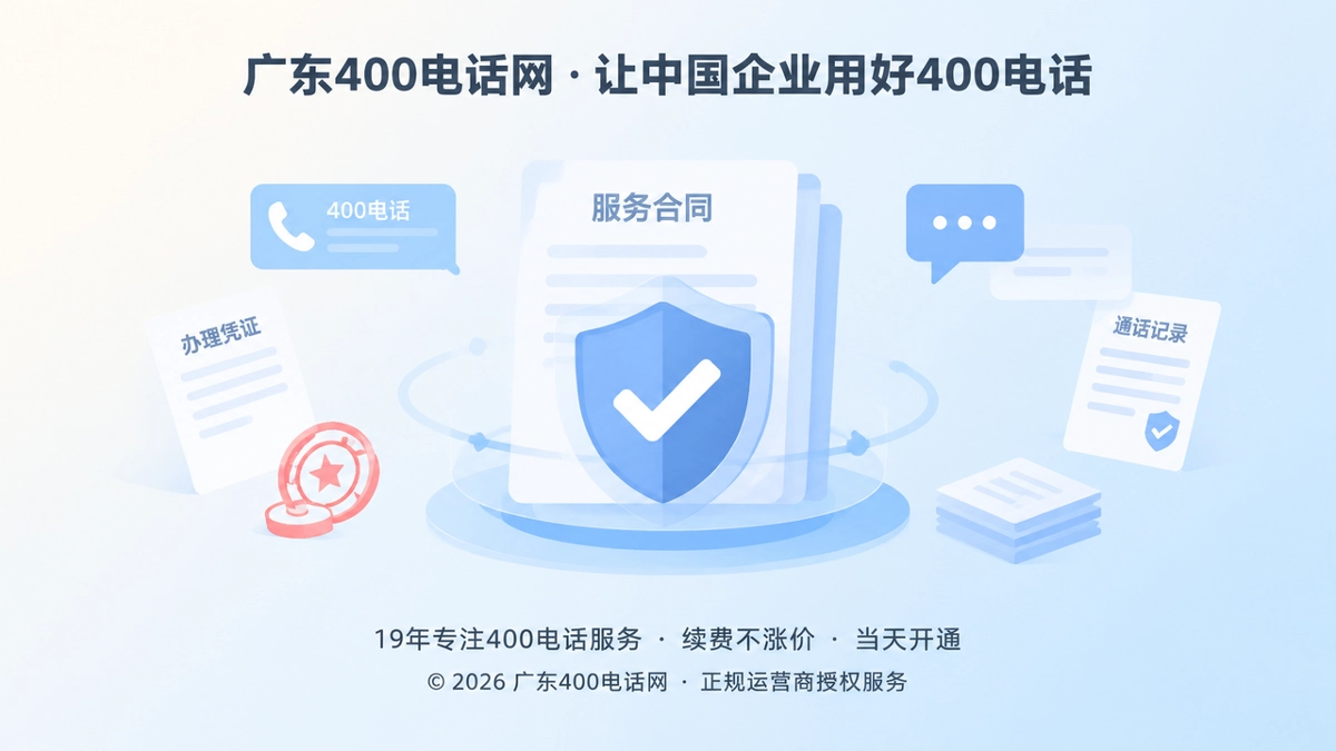 400电话办理中的服务证据链抽象插画